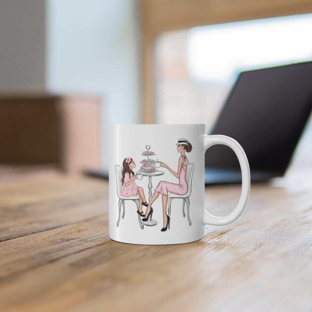 Coffee Time With Mom - Coffee Mug