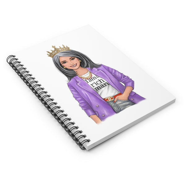 Spiral Notebook - Ruled Line. Custom design