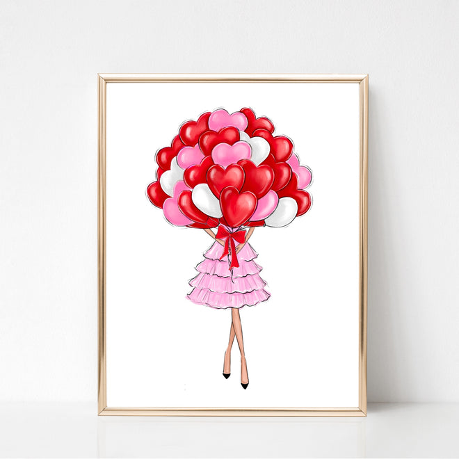 Valentine`s Day/Love theme art prints