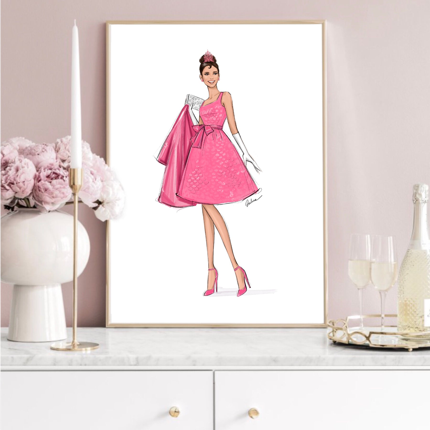 Breakfast At Tiffany's Pink Dress Breakfast At Tiffany's Pink
