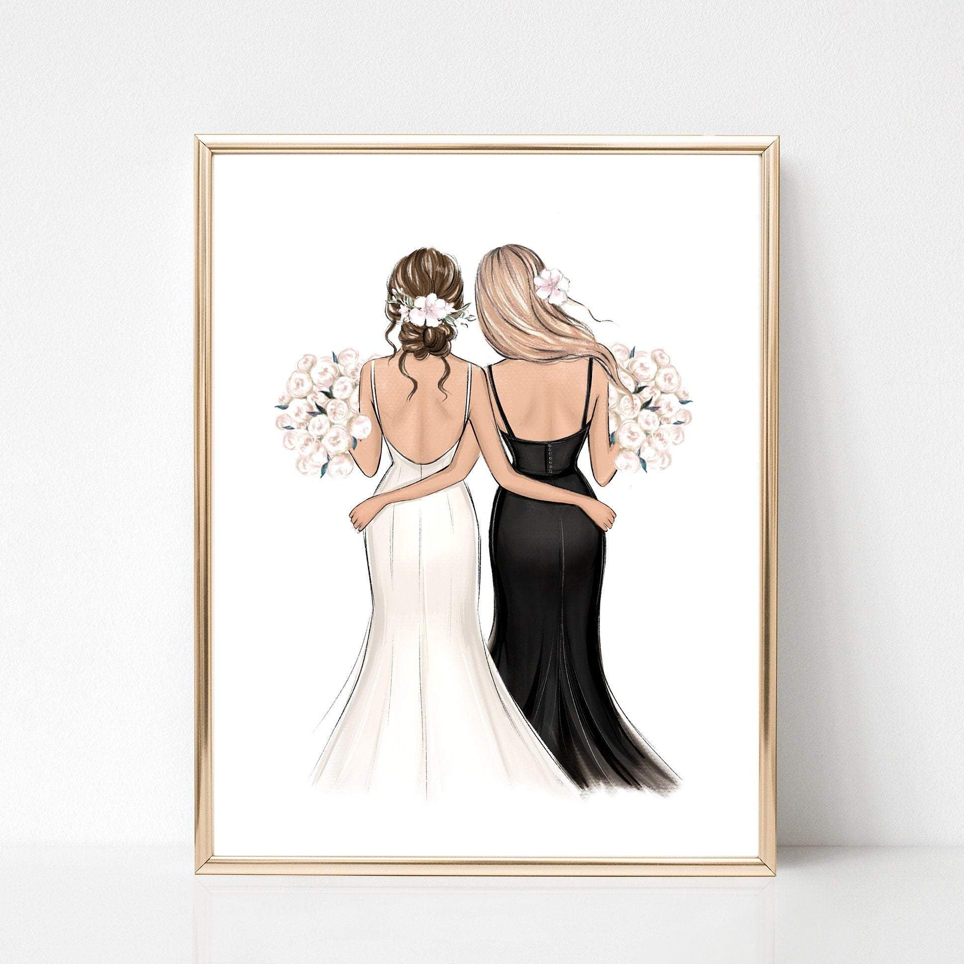 Custom Wedding good Illustration